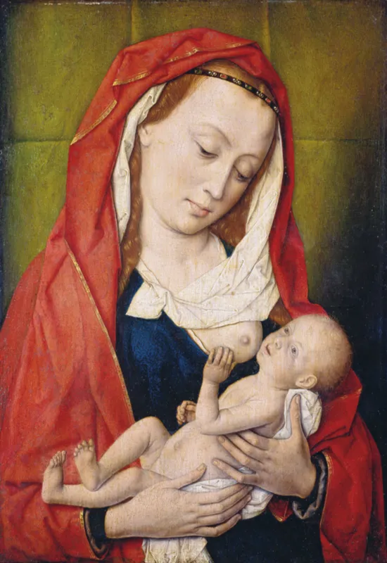Dieric Bouts the Elder and Workshop, Madonna with Child, c. 1475