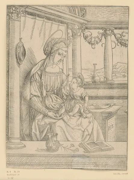 Hans Burgkmair d.Ä., Die Madonna mit der Nelke, um 1508/10