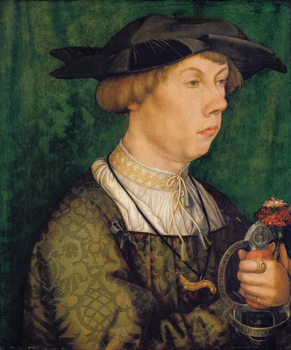 Hans Holbein d.Ä., Bildnis eines Angehörigen der Augsburger Familie Weiß, 1522