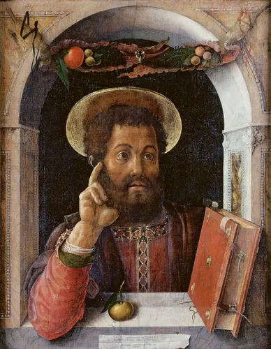Andrea Mantegna, Der Evangelist Markus, ca. 1448 – 1451