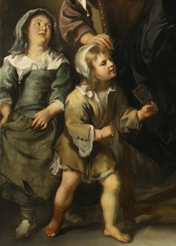 Jürgen Ovens, Die Regenten des Burgerweeshuis (Detail), 1663