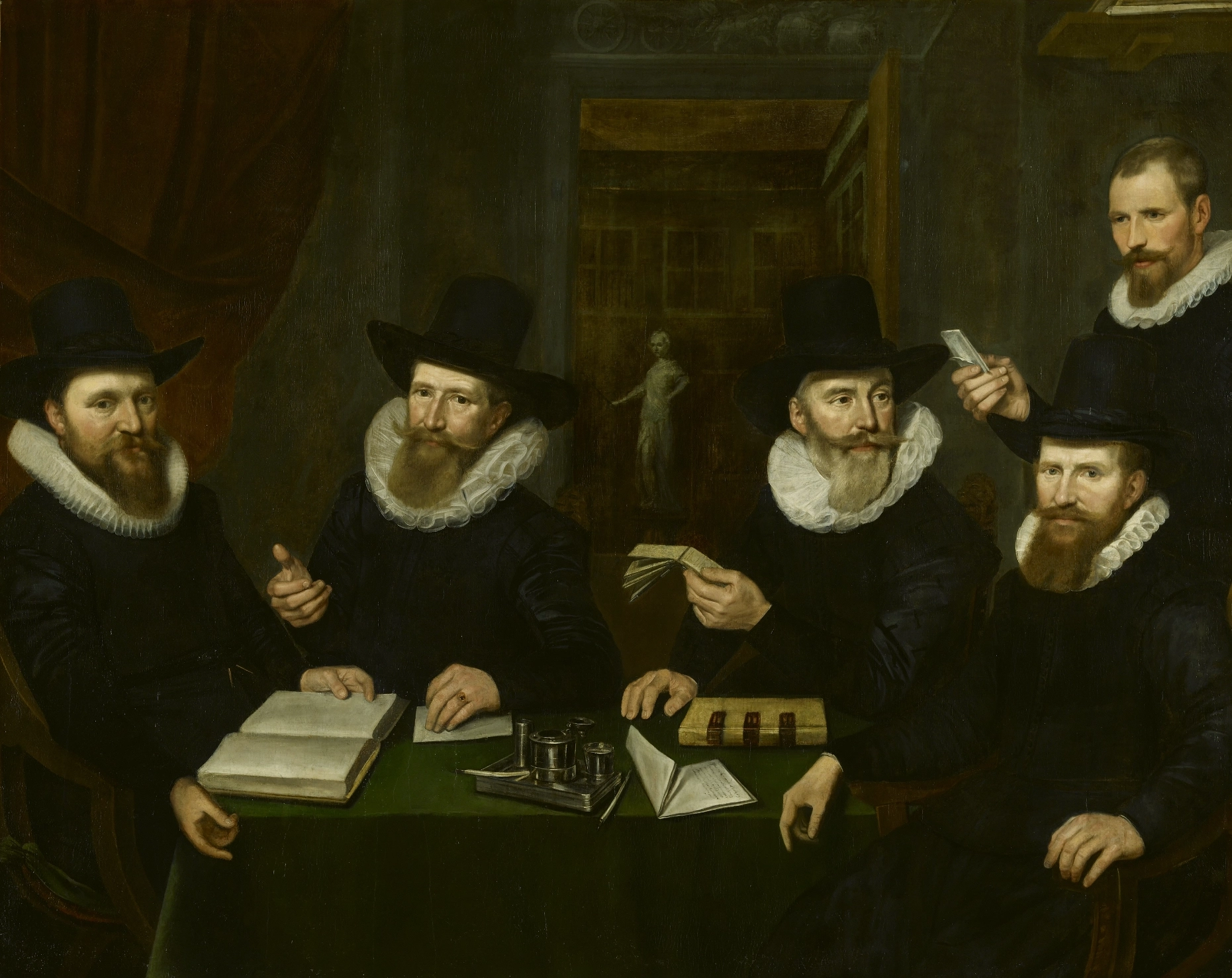 Cornelis van der Voort, Die Regenten des Rasphuis, 1617/18